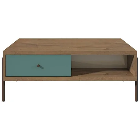 Contemporary 2-Drawer End Table